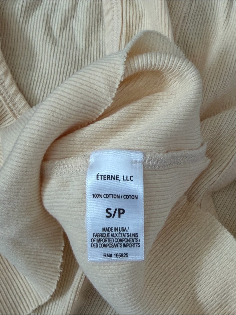 Eterne - Super Cropped Rib Tank - Picture 6 of 6